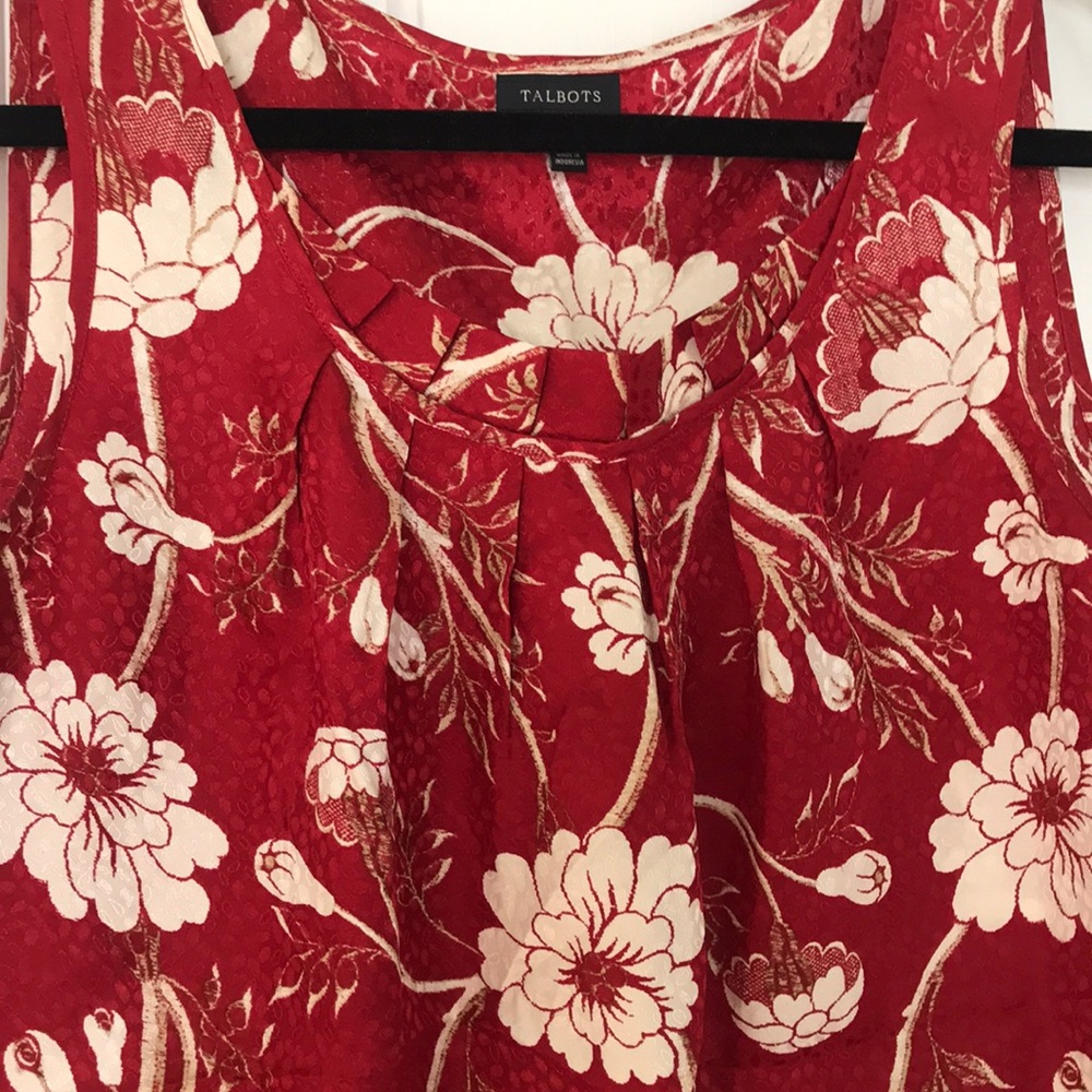 Women’s sleeveless top by Talbots.Sz:M.Never worn - Picture 2 of 5